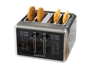 Descripcion: *Capacidad 4 tostadas *Display de LED Touch *Cuenta regresiva *Control de tostado ajustable en 7 niveles. *Función descongelar *Bandeja junta migas *Base antideslizante *Garantía 24 meses