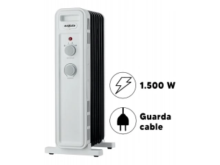 Descripcion: Marca Enxuta Modelo RAENX971 Voltaje 220V Otros Tipo de calefactor eléctrico Radiador Con oscilación No Con función ventilación No Con protección contra sobrecalentamiento Sí Con función turbo No Potencia máxima 1,5 kW Altura 64 cm Largo 28 c