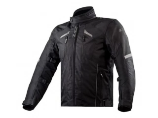 Descripción TALLES : L - XL- 2 XL- 3 XL. COLOR : BLACK GREY. -Forro térmico desmontable -Protecciones de keblar en hombros, codos y espalda, totalmente desmontables -Bolsillos impermeables -Reflectivos en varias ubicaciones de la campera -Ajuste en cuello