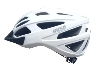 Descripción Casco Rush Endurance . Talle M y L Ideal para uso deportivo. Protección extra a nivel de la nuca. Regulador de micro ajuste   visera frontal removible. Con Ventilaciones Material: EPS