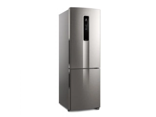 Descripción: Refrigerador / Freezer Abajo / Frío Seco / Inox Fresh&Flex AutoSense Fast adapt Tecnologia Inverter Cajón HortiNatura FICHA TECNICA: Capacidad 429Lts Consumo (kWh/mes) 27,6 Peso neto (kg) 68 Gas Refrigerante R600a / Eficiencia energética A Di