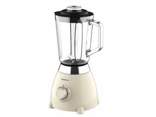 Descripción: 1.5L de capacidad. Motor super potente de 700W. 2 Velocidades -  Pulsador. 6 Cuchillas de acero inoxidable desmontables. Tapa doble para inserción de líquidos. Cuerpo metalico. Base antideslizante. 220V 50/60Hz 1 Año de garantia.