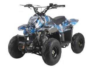 Colores: azul, verde, amarillo, verde militar. Descripción y detalle de componentes: - Motor: Monocilíndrico 4T 110cc. - Tipo de Embriague: Automático. - Arranque: Eléctrico. - Capacidad combustible de tanque: 2,65lts. - Rodado delantero: 145/70-6. - Lla Colores: azul, verde, amarillo, verde militar. Descripción y detalle de componentes: - Motor: Monocilíndrico 4T 110cc. - Tipo de Embriague: Automático. - Arranque: Eléctrico. - Capacidad combustible de tanque: 2,65lts. - Rodado delantero: 145/70-6. - Lla