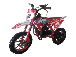 Descripción y detalle de componentes:  - Motor 50cc, 2 tiempos. - Arranque eléctrico y con polea. - Rodado: 250x10" Dimensiones: - Largo: 1200 cm. - Alto: 720 cm. - Ancho: 570 cm. Colores: Azul, Verde, Rojo, Naranja. GARANTIA 6 MESES.