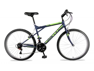 Descripción BICICLETA BACCIO ALPINA MAN 26 -Tipo: Mountain Bike (MTB) -Rodado: 26'' -Transmisión: 21 velocidades, ideal para distintos tipos de terrenos y pendientes -Cuadro: Resistente y diseñado para mayor control y estabilidad -Horquilla: Con suspensió Descripción BICICLETA BACCIO ALPINA MAN 26 -Tipo: Mountain Bike (MTB) -Rodado: 26'' -Transmisión: 21 velocidades, ideal para distintos tipos de terrenos y pendientes -Cuadro: Resistente y diseñado para mayor control y estabilidad -Horquilla: Con suspensió