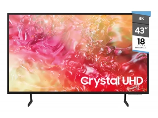 Descripcion: Descripción Disfruta de una experiencia visual excepcional con el Samsung Smart TV LED 43" 4K Crystal UHD. Con una resolución de 4K, podrás sumergirte en cada detalle de tus películas y series favoritas. Además, cuenta con tecnología HDR para Descripcion: Descripción Disfruta de una experiencia visual excepcional con el Samsung Smart TV LED 43" 4K Crystal UHD. Con una resolución de 4K, podrás sumergirte en cada detalle de tus películas y series favoritas. Además, cuenta con tecnología HDR para
