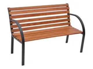 Descripcion: Altura total: 80 cm Unidades por pack: 1 Cantidad de cuerpos: 3 Con apoyabrazos: Sí Material de la estructura: Hierro Material del asiento: Madera. Descripcion: Altura total: 80 cm Unidades por pack: 1 Cantidad de cuerpos: 3 Con apoyabrazos: Sí Material de la estructura: Hierro Material del asiento: Madera.