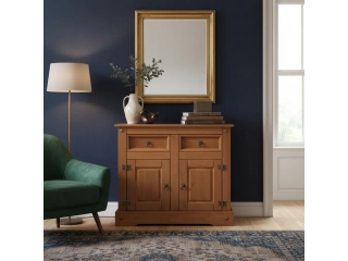 Acabado: Mate Fabricado en madera maciza. Dimensiones: 92cm de ancho x 92cm de largo x 46cm de profundidad. Peso: 26kg. Cuenta con 2 cajones. Tiene 2 puertas. Posee estantes. Con manija. Acabado: Mate Fabricado en madera maciza. Dimensiones: 92cm de ancho x 92cm de largo x 46cm de profundidad. Peso: 26kg. Cuenta con 2 cajones. Tiene 2 puertas. Posee estantes. Con manija.