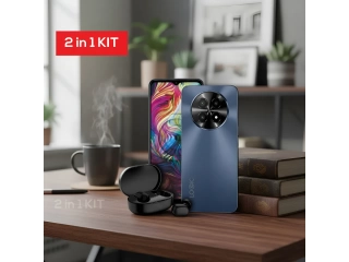 Celular Logic L66F, incluye auriculares inalámbricos. Procesador: Octa - Core Pantalla: 6.6" HD TFT V-Notch Resolución: 1612 x 720 Red: 4G / 3G / 2G VoLTE/VoWIFI Cámara: Main: 13MP Flash / 8MP Selfie Memoria: 128GB ROM / 14GB (4GB 10GB) VRAM Batería: Celular Logic L66F, incluye auriculares inalámbricos. Procesador: Octa - Core Pantalla: 6.6" HD TFT V-Notch Resolución: 1612 x 720 Red: 4G / 3G / 2G VoLTE/VoWIFI Cámara: Main: 13MP Flash / 8MP Selfie Memoria: 128GB ROM / 14GB (4GB 10GB) VRAM Batería: