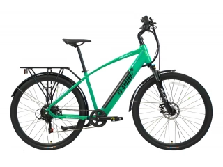 TipoBicicleta Eléctrica Rodado700c CuadroAluminio con batería integrada y cableado interno HorquillaSuspensión ZOOM c/bloqueo TransmisiónSHIMANO 7 velocidades con acelerador, control de asistencia y datos desde Panel LCD. ComponentesMOTOR: 36V*350W c / ac TipoBicicleta Eléctrica Rodado700c CuadroAluminio con batería integrada y cableado interno HorquillaSuspensión ZOOM c/bloqueo TransmisiónSHIMANO 7 velocidades con acelerador, control de asistencia y datos desde Panel LCD. ComponentesMOTOR: 36V*350W c / ac