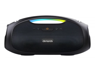 Certificación IPX6: Resistente al agua. Conectividad: BLUETOOTH 5.3. Alcance BLUETOOTH: 15 m APROX. Potencia de Salida: 60 W. Altavoces: x 2 1,5". Llamadas manos libres. Iluminación RGB. Puertos: USB x 1, AUX x 1. Dimensiones: 370 X 160 X 180 mm APROX. Ti