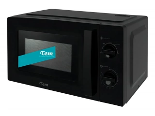 Voltaje: 220V. Potencia de 700w. Dimensiones: 44cm de ancho, 24.1cm de alto, 35.8cm de profundidad. Con descongelado autom&aacute;tico por peso. Contiene luz interior. El Tem T1OMI20MW2402 cuenta con una capacidad de 20 L y 5 niveles de potencia, ideal para adap