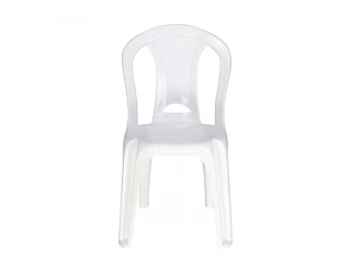 Esta silla de exterior Tramontina, modelo Buzios, est&aacute; fabricada en polipropileno, lo que la hace resistente y f&aacute;cil de limpiar. Soporta un peso m&aacute;ximo de 154 kg y es apilable, lo que facilita su almacenamiento. Sus dimensiones son: 440 mm de ancho, 780 m