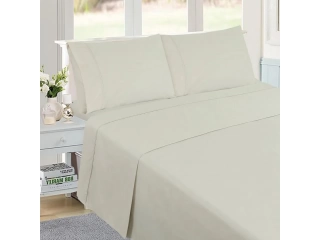 &iexcl;Renov&aacute; tu dormitorio con el Juego de S&aacute;bana Avance Beige! Este juego de s&aacute;banas de 2 plazas, con 144 hilos, te brindar&aacute; la comodidad que necesit&aacute;s para un descanso placentero. Su color beige aportar&aacute; calidez y armon&iacute;a a tu espacio, creando un ambiente ac