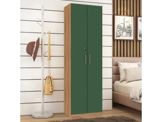 Multiuso, ropero/armario en MDP de dos puertas CON LLAVE  Excelente distribuci&oacute;n interna!!  Medidas: Altura: 182 cm Ancho: 57 cm Profundidad: 35 cm