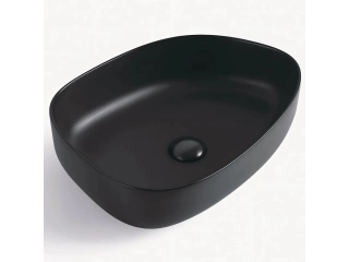 Renov&aacute; tu ba&ntilde;o con la Bacha de apoyo oval cer&aacute;mica mate Forma negra de Sensi D' Acqua. Su dise&ntilde;o moderno y color negro mate le dar&aacute; un toque de elegancia a tu espacio. Con una capacidad volum&eacute;trica de 21 litros y un acabado mate, esta bacha es la opci&oacute;n p