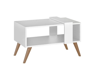 Mesa de Centro Retro en MDP 15mm. Diseño escandinavo con patas estilizadas símil madera que brindan estabilidad y estilo. Medidas: 67x39x39cm. Ideal para organizar con un toque chic. ¡Blanco o Negro! Mesa de Centro Retro en MDP 15mm. Diseño escandinavo con patas estilizadas símil madera que brindan estabilidad y estilo. Medidas: 67x39x39cm. Ideal para organizar con un toque chic. ¡Blanco o Negro!