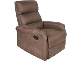 Sill&oacute;n reclinable Portofino 1 cuerpo marr&oacute;n  Relajate y disfrut&aacute; de la comodidad que te ofrece el Sill&oacute;n reclinable Portofino marr&oacute;n. Este sill&oacute;n de 1 cuerpo, con su tapiz de microfibra y color marr&oacute;n, es perfecto para crear un espacio de descanso y confo