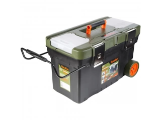 Carro de herramientas pl&aacute;stica 25"  &iexcl;Si sos un manitas que necesita organizar sus herramientas, este carro de herramientas Bauker es para vos! Con su capacidad de 50 L y sus ruedas, pod&eacute;s llevar tus herramientas a cualquier lugar sin esfuerzo. Adem&aacute;s, tie