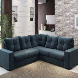 Sofa en L Tapizado Importado