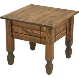 Mesa de living madera mex. lateral 