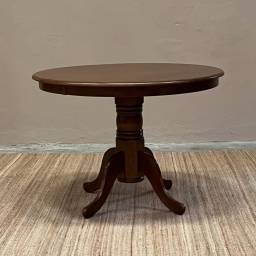 Mesa comedor redonda mad. maciza sue