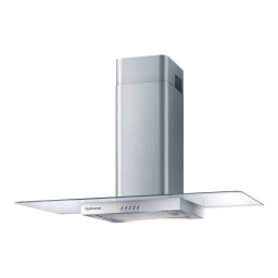 Campana Extractora CONTINENTAL 90cm Acero Inox Y Vidrio
