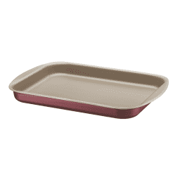 Asadera Rectangular Plana 28cm Starflon Rojo TRAMONTINA