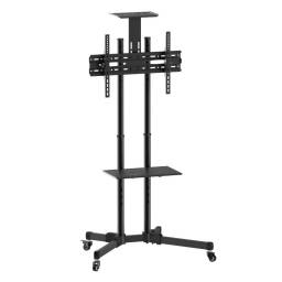Soporte de Piso PARA TV 32''-65'' c/repiza c/ruedas