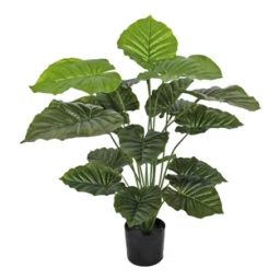 Planta artificial 1.20 mts. con maceta 