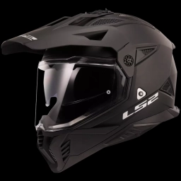 Casco LS2 MX702 SOLID MATT BLACK