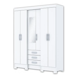 Ropero 6 puertas 3 cajones BRIZ cespejo