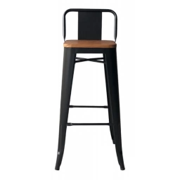 Banqueta Bar TOLIX Metal asiento madera