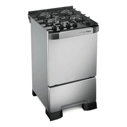 Cocina a gas 4 H. TEM Celebracion GLASS 