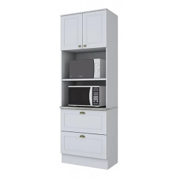Armario cocina torre p/ 2 hornos AMERICANA 4 PUERTAS