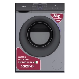 Lavarropa 8 Kg XION carga frontal Inverter