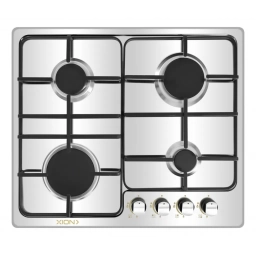 Anafe gas 4 Horn. XION Acero GH40X