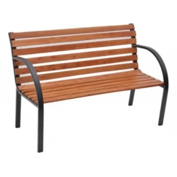 Banco Jardin Exteriior MADERA METAL Tablilla