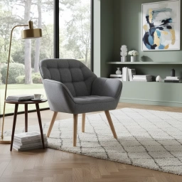 Butaca 1 Cuerpo CASSIO Gris