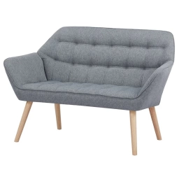 Sofa 2 cuerpos CASSIO gris