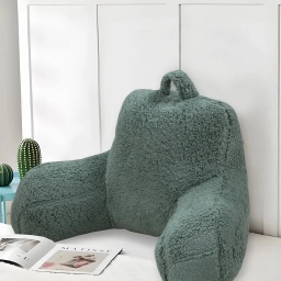 Almohadn peluche COJIN LUMBAR VERDE TAUPE