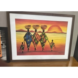 Cuadro Africa 85 x 67 cm