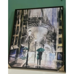 Cuadro Paris pareja 0.80 x 1.00 mts