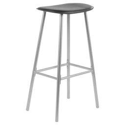 Silla Bar Basica tapizada aluminio S