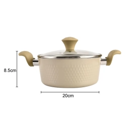 Olla 20cm Ceramica MARTILLADA 