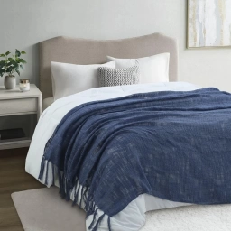 Manta NORDIC 1.30 X 1.60 Cm Azul