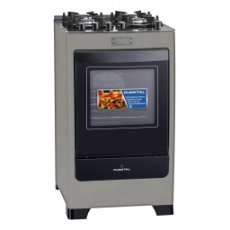 Cocina gas 4 H. PUNKTAL PK 735 Inox.