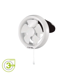 Extractor de Aire ROTEL 6" COCINA Vidrio y pared