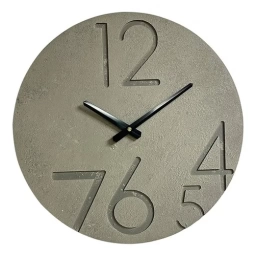 Reloj pared VARAN 40 cm GRIS