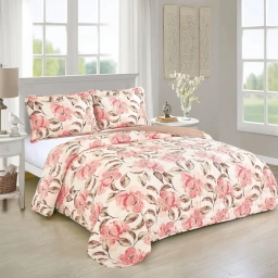 Acolchado cl�sico 1 plaza y media 175 x 240 cm multicolor